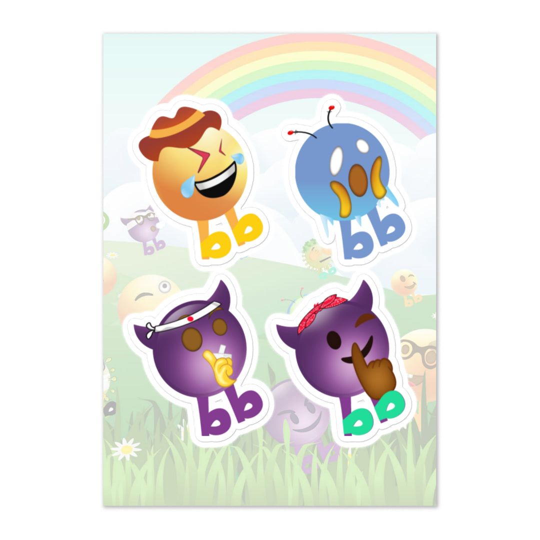 Megabb PaPa Stickers - Emojibb
