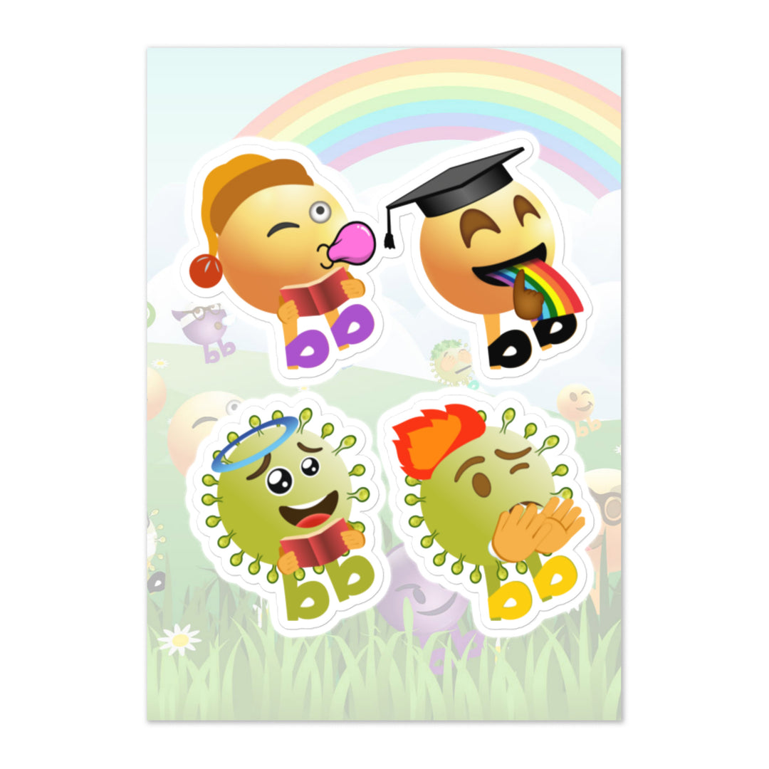 Megabb PaPa Stickers - Emojibb