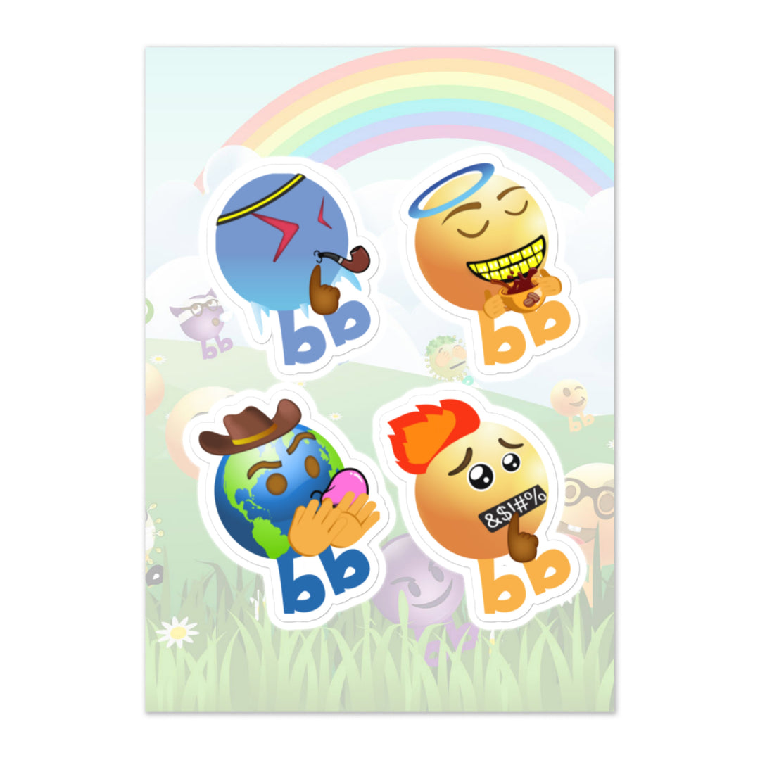Megabb PaPa Stickers - Emojibb