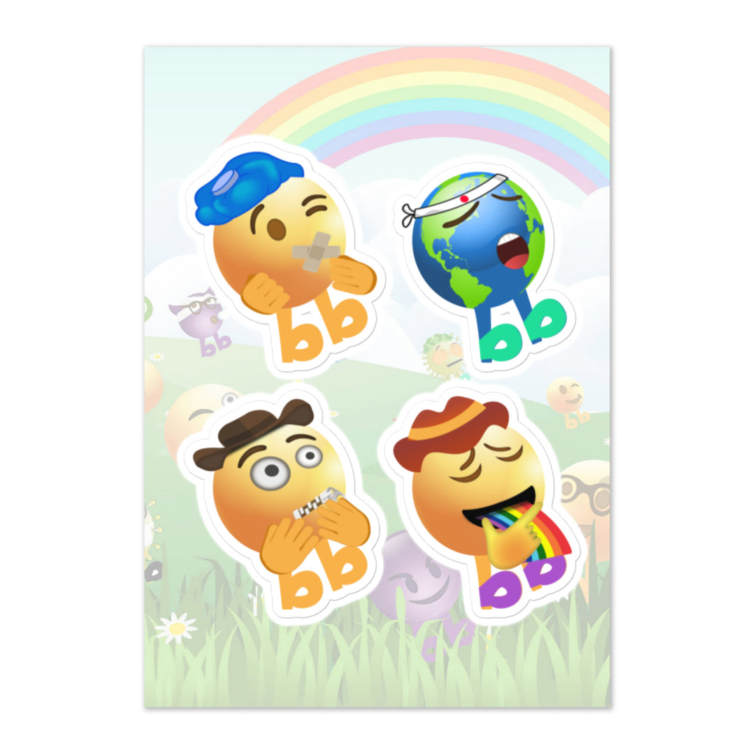 Megabb PaPa Stickers - Emojibb