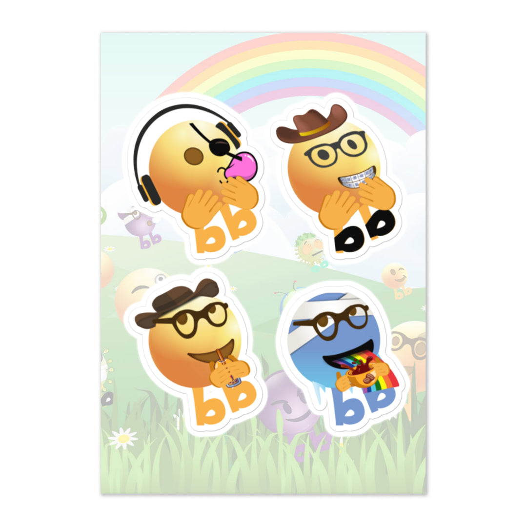 Megabb PaPa Stickers - Emojibb