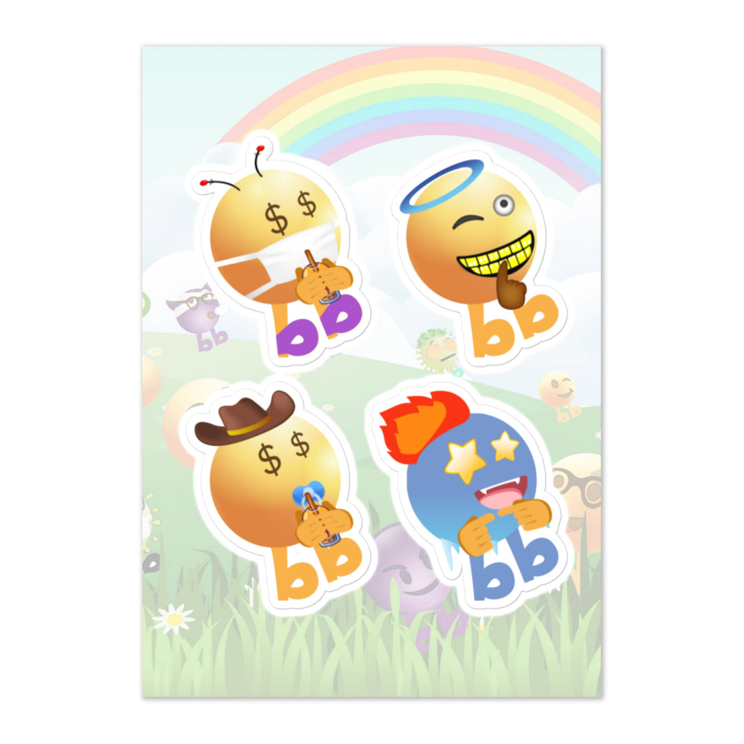 Megabb PaPa Stickers - Emojibb