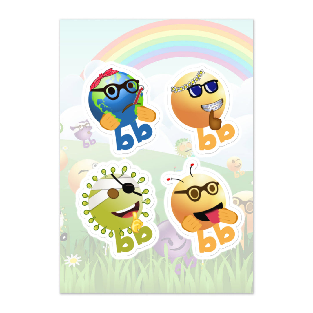 Megabb PaPa Stickers - Emojibb
