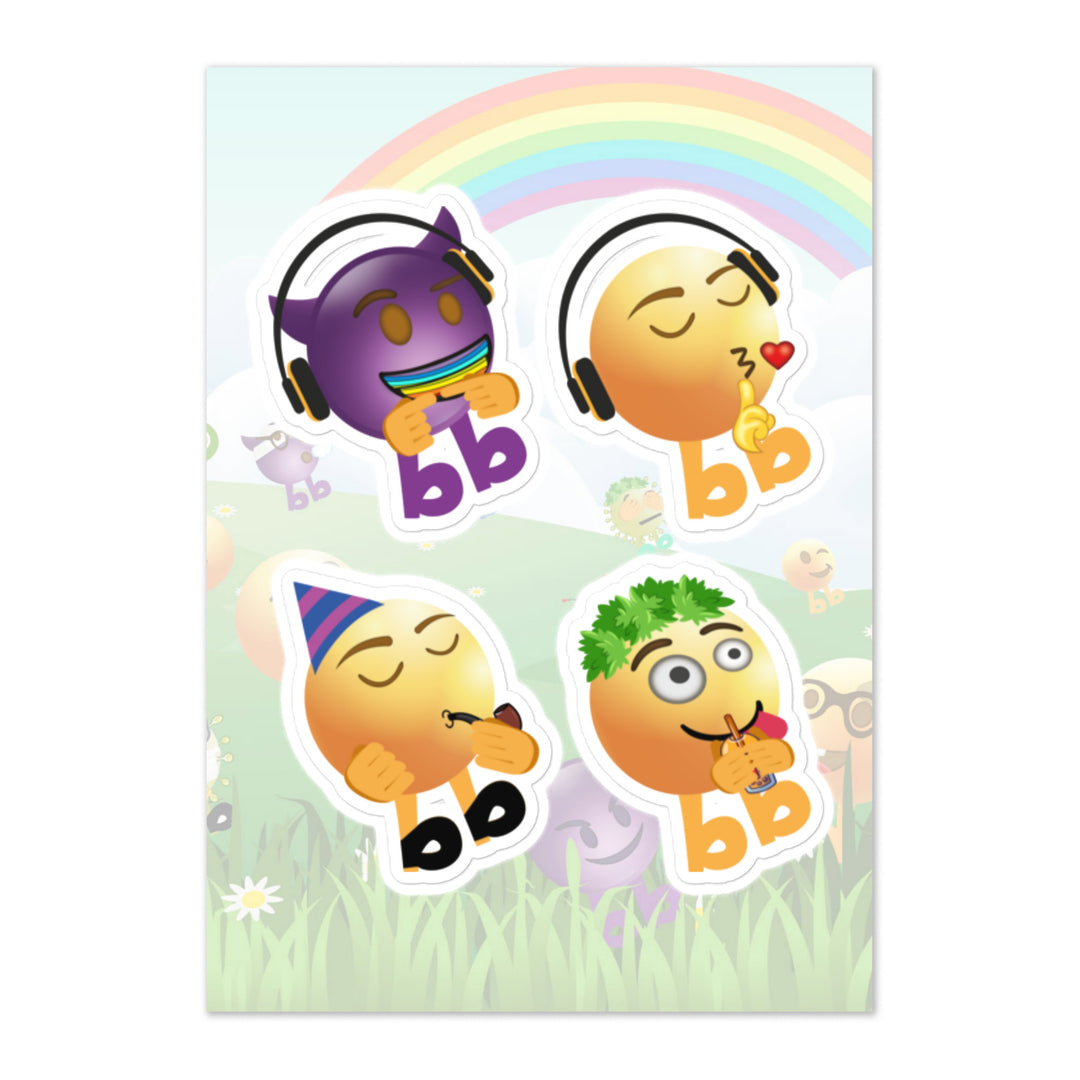Megabb PaPa Stickers - Emojibb
