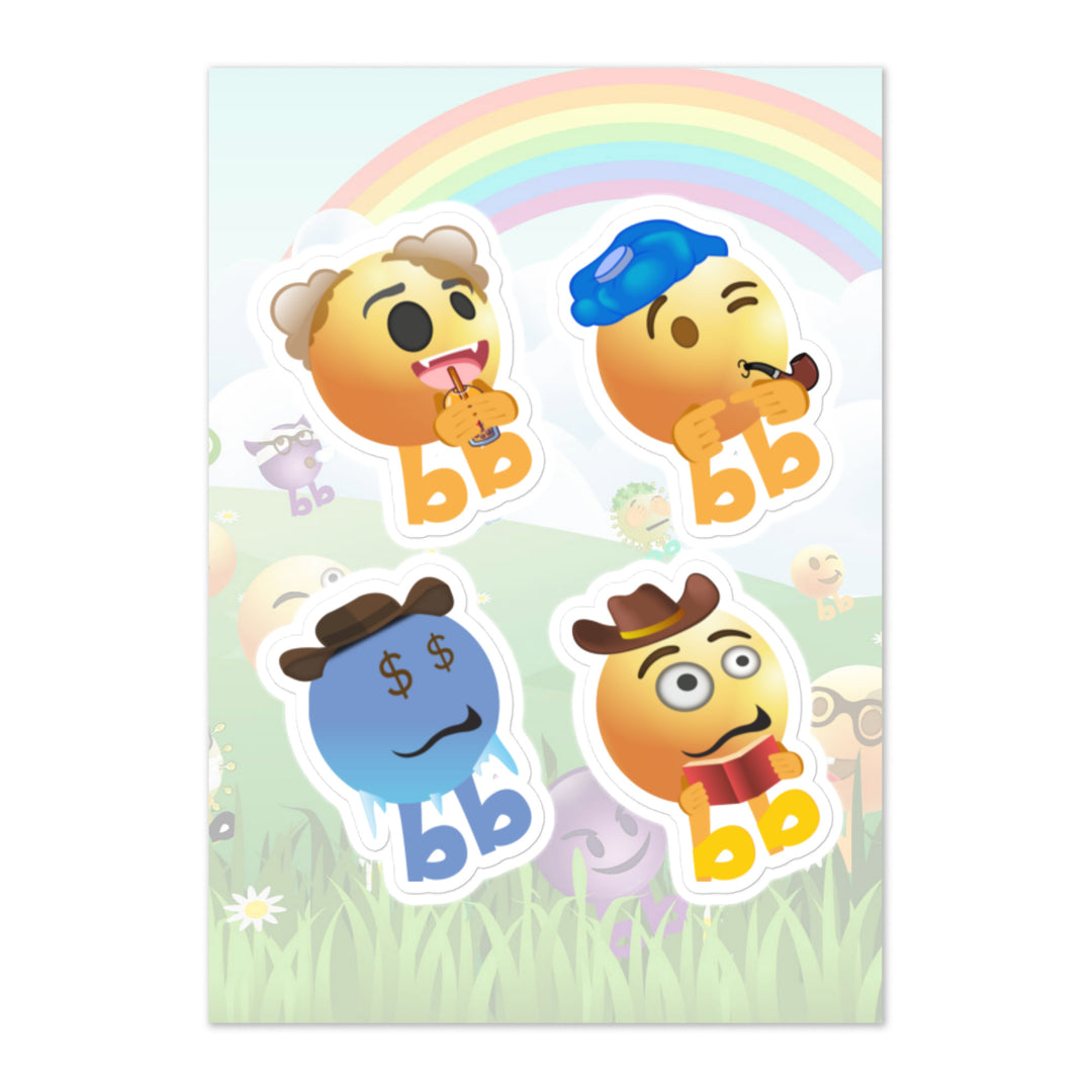 Megabb PaPa Stickers - Emojibb