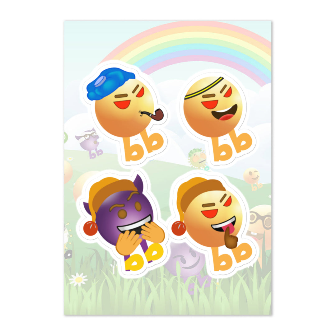 Megabb PaPa Stickers - Emojibb
