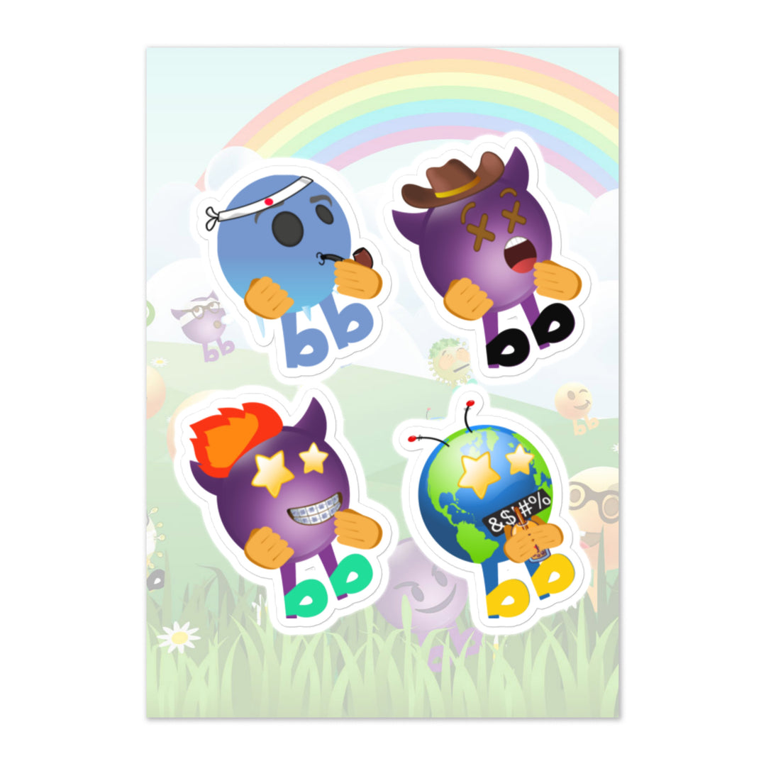 Megabb PaPa Stickers - Emojibb