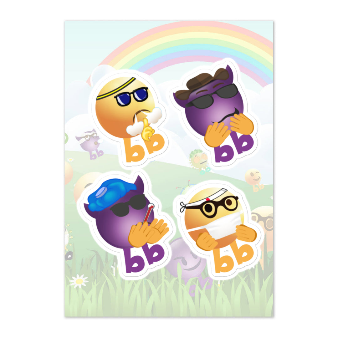 Megabb PaPa Stickers - Emojibb