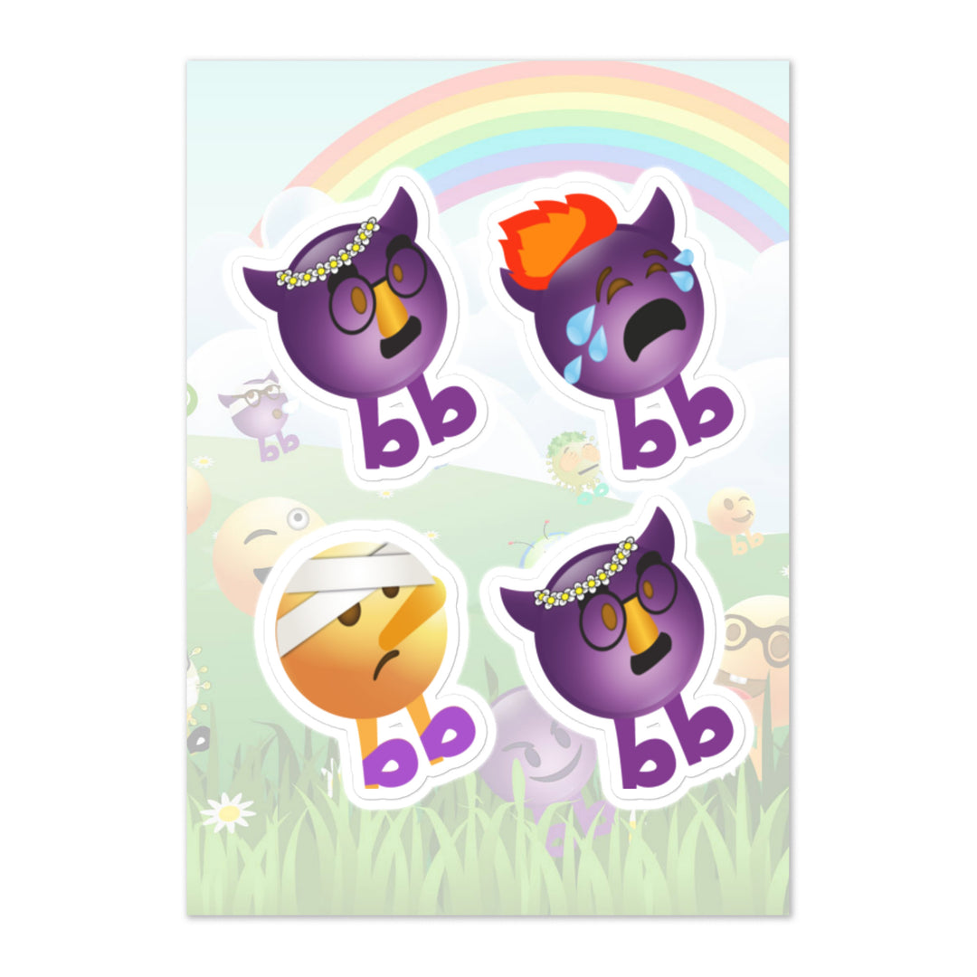 Megabb PaPa Stickers - Emojibb