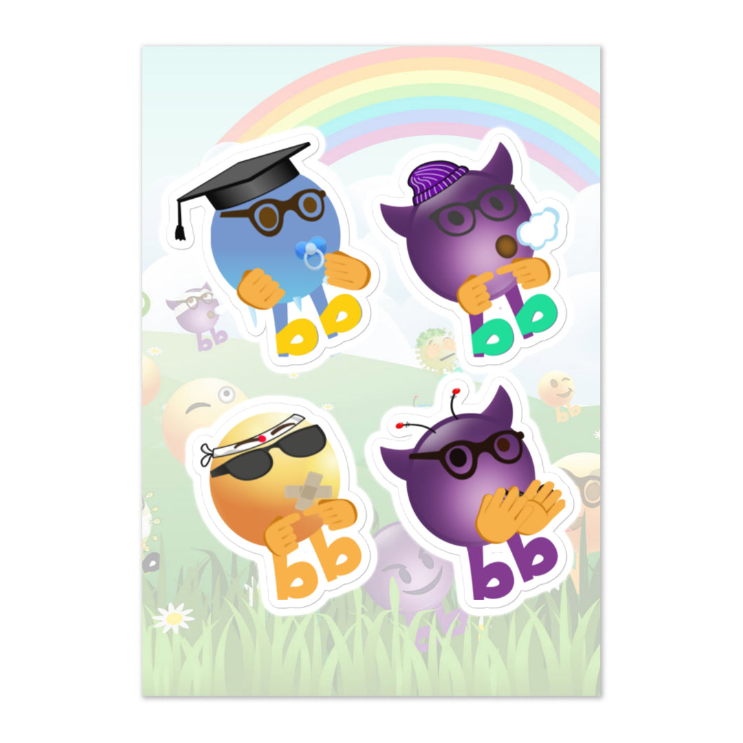 Megabb PaPa Stickers - Emojibb