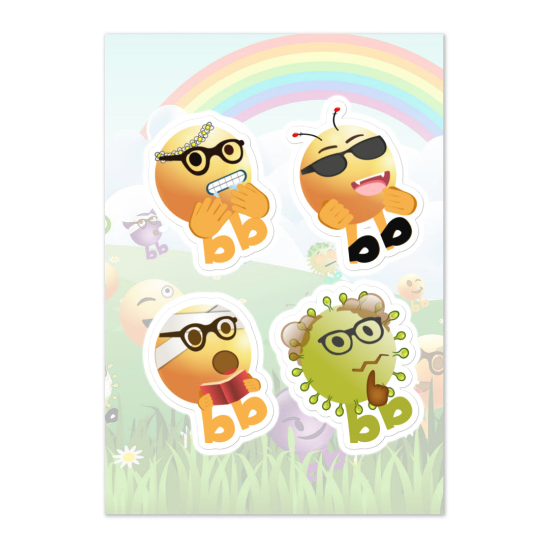 Megabb PaPa Stickers - Emojibb