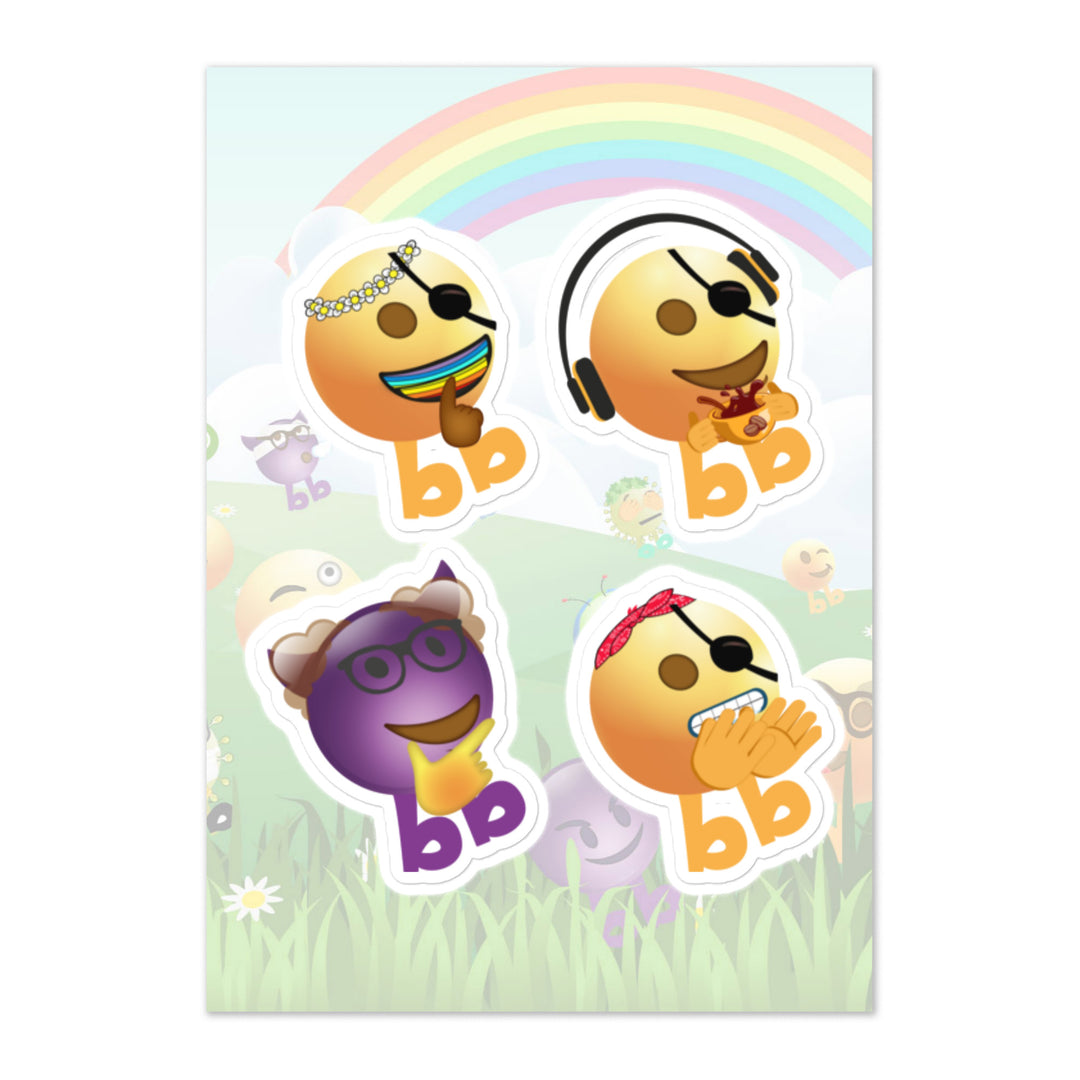 Megabb PaPa Stickers - Emojibb