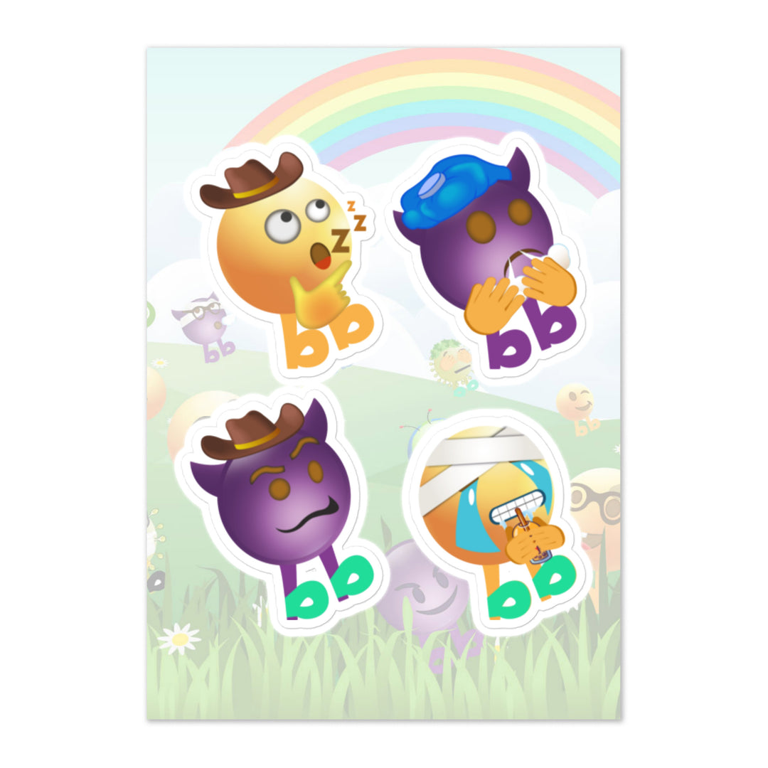 Megabb PaPa Stickers - Emojibb