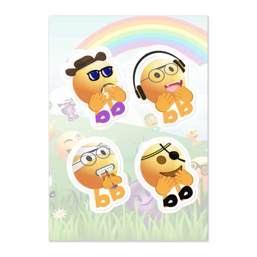 Megabb PaPa Stickers - Emojibb