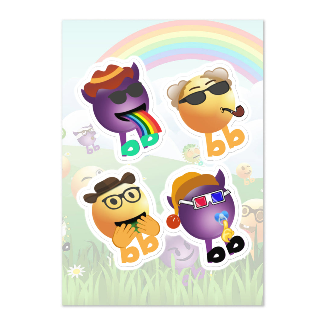 Megabb PaPa Stickers - Emojibb