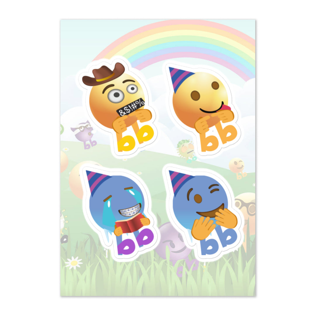 Megabb PaPa Stickers - Emojibb