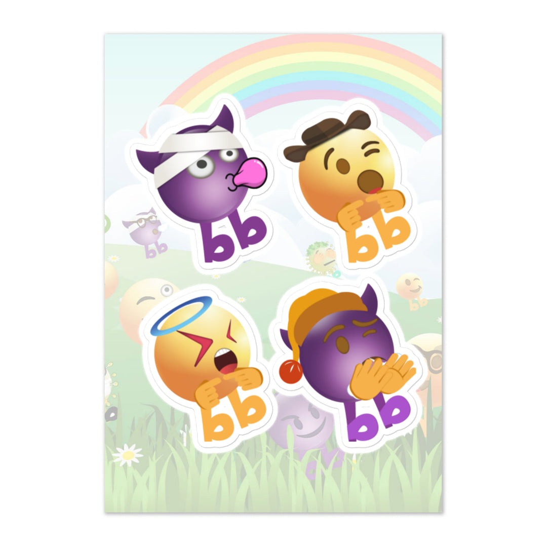 Megabb PaPa Stickers - Emojibb