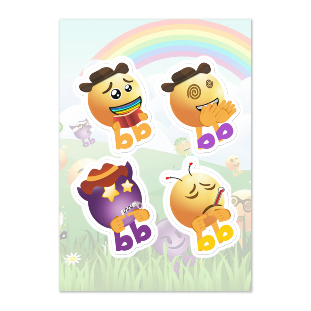 Megabb PaPa Stickers - Emojibb