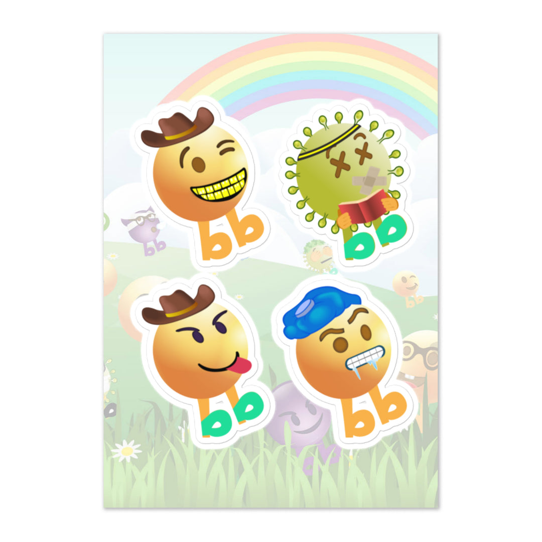 Megabb PaPa Stickers - Emojibb