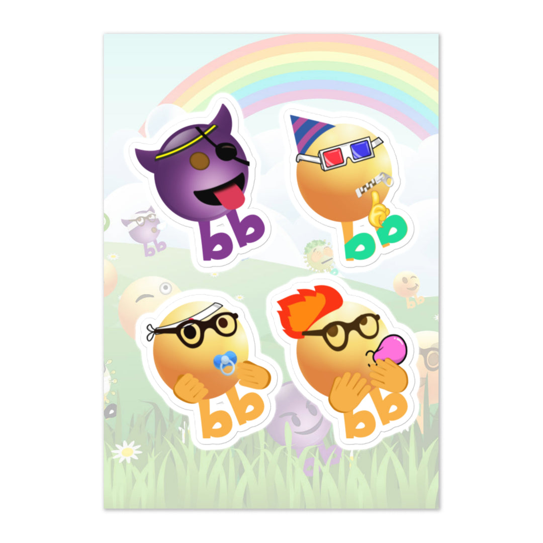 Megabb PaPa Stickers - Emojibb