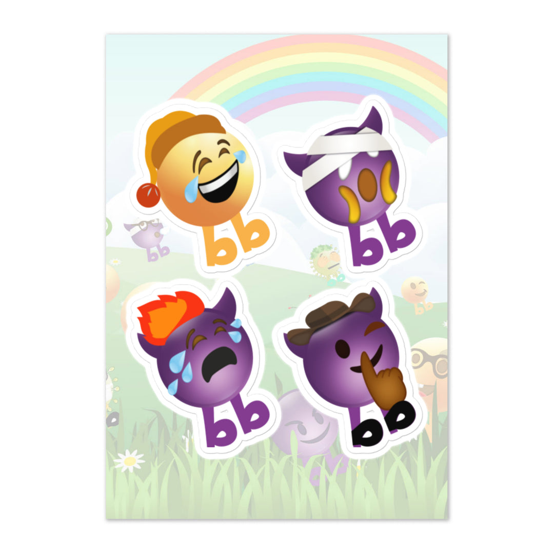 Megabb PaPa Stickers - Emojibb