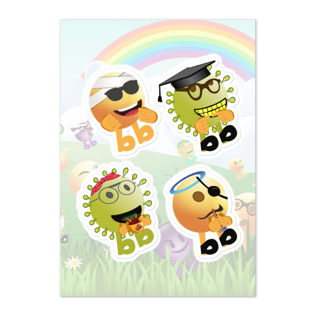 Megabb PaPa Stickers - Emojibb