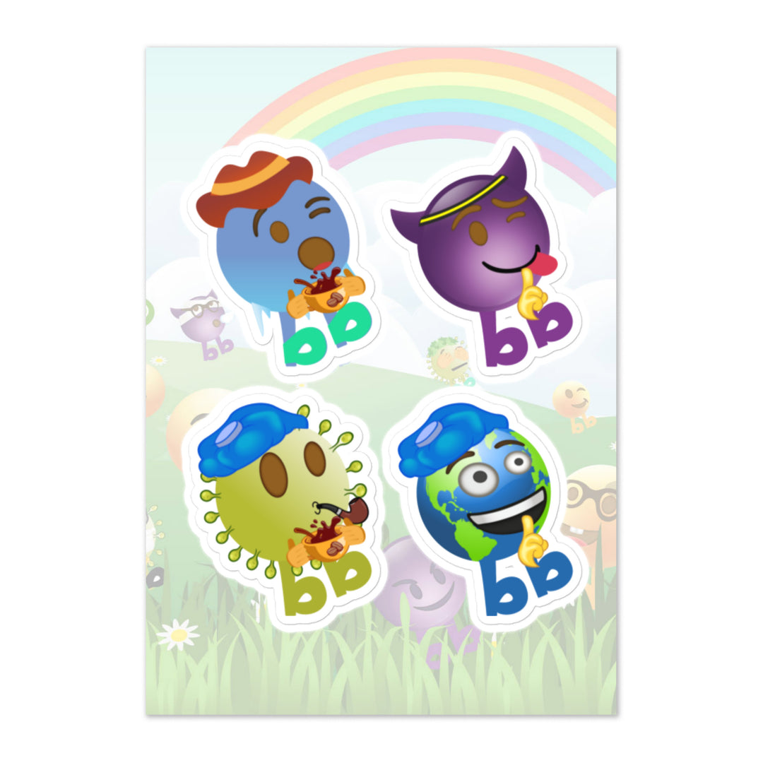 Megabb PaPa Stickers - Emojibb