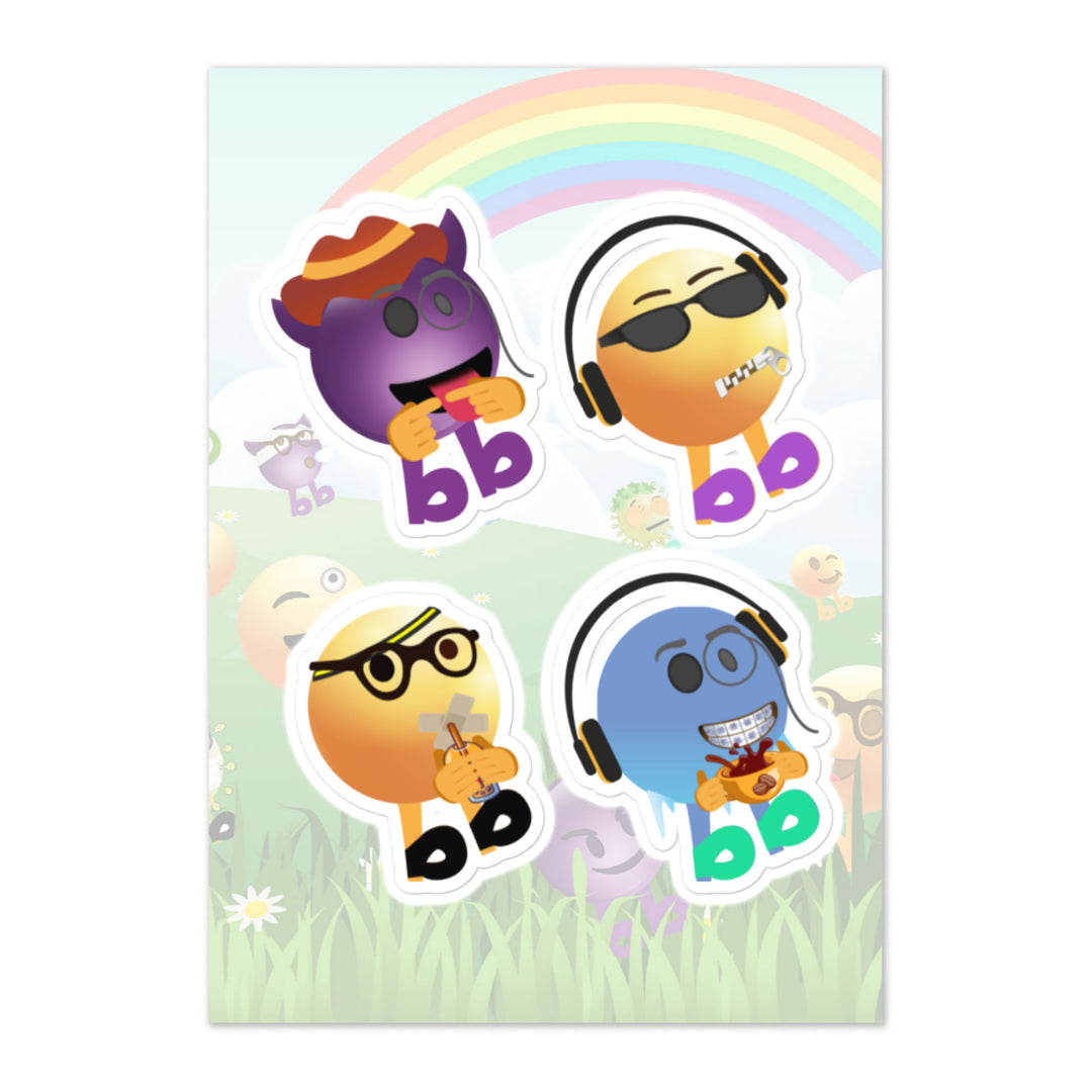 Megabb PaPa Stickers - Emojibb