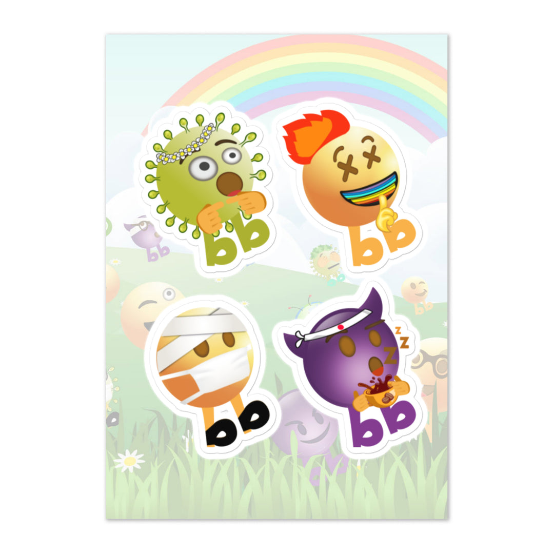 Megabb PaPa Stickers - Emojibb
