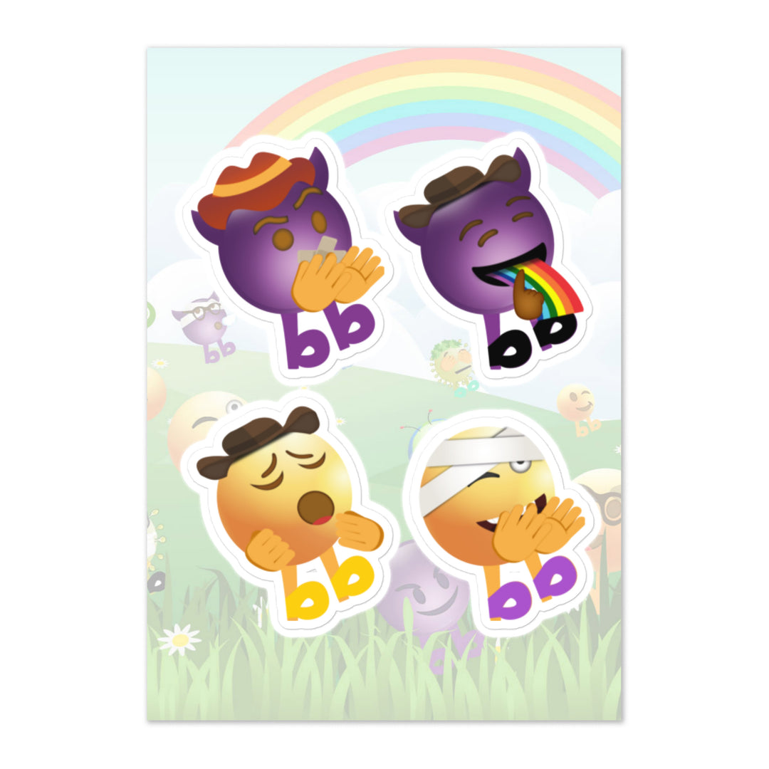 Megabb PaPa Stickers - Emojibb