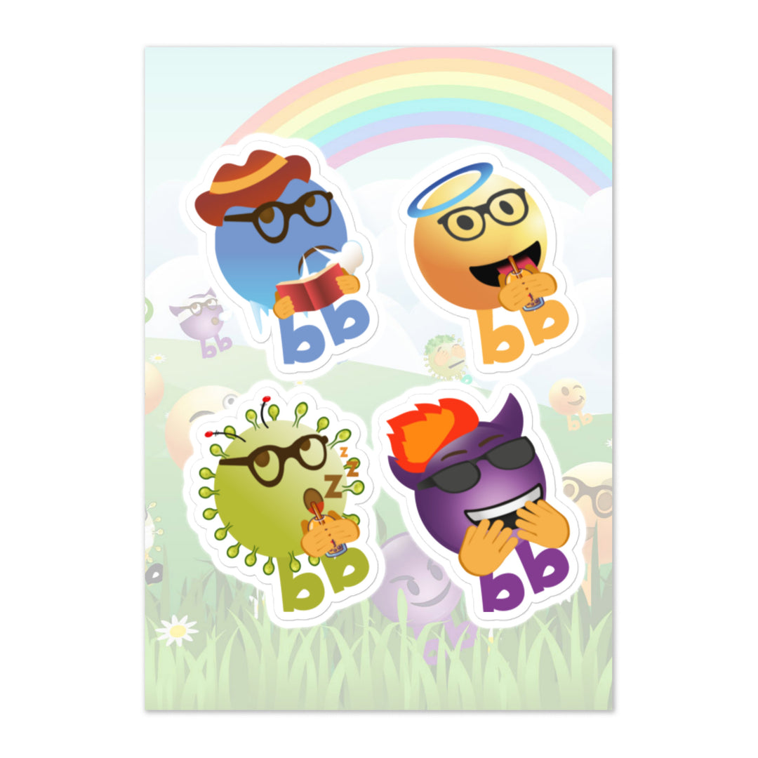 Megabb PaPa Stickers - Emojibb