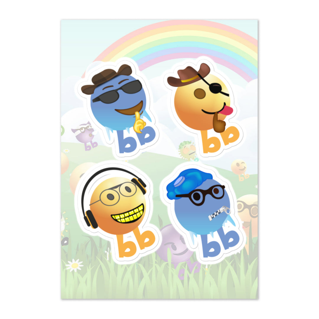 Megabb PaPa Stickers - Emojibb