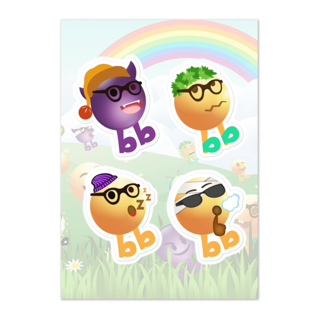 Megabb PaPa Stickers - Emojibb
