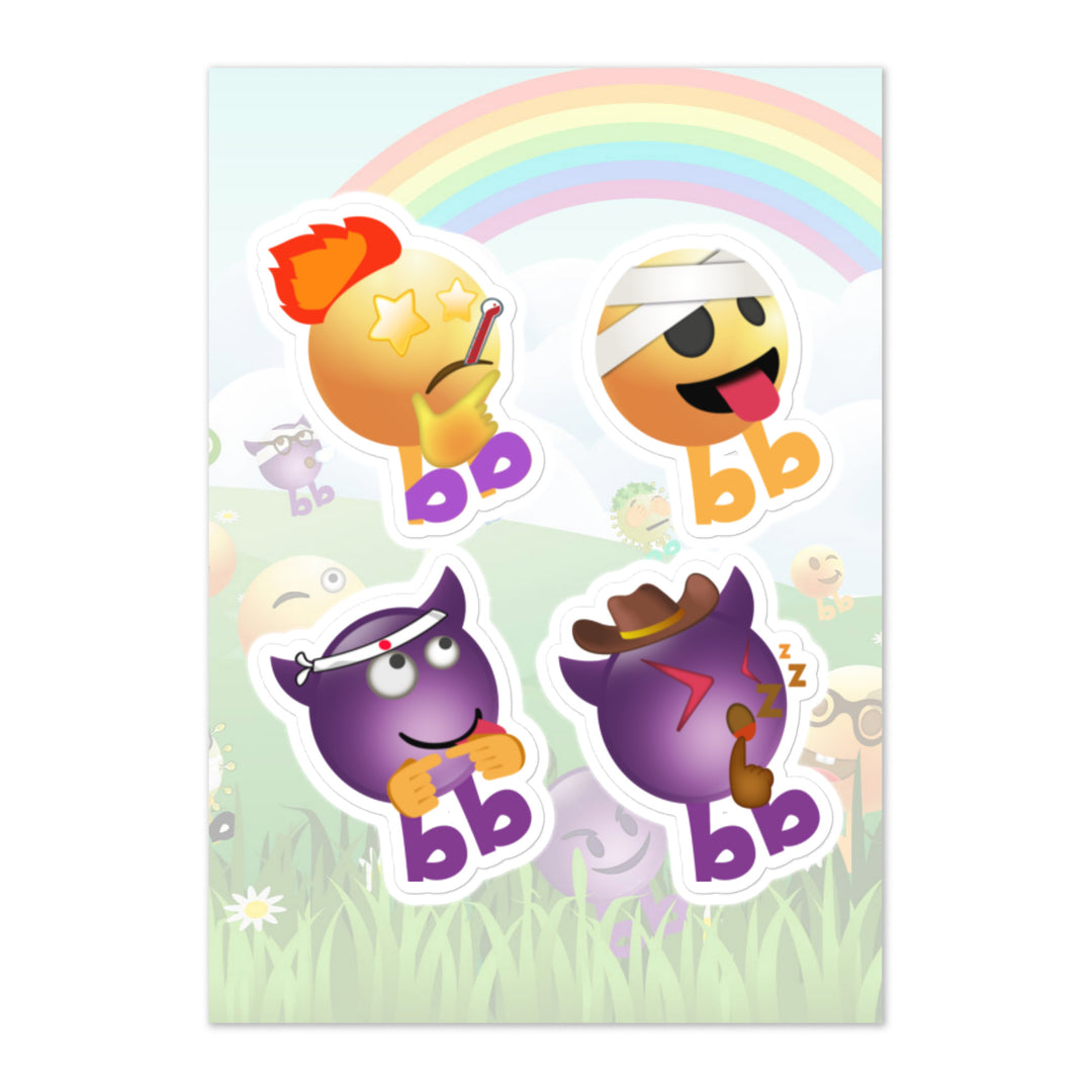 Megabb PaPa Stickers - Emojibb