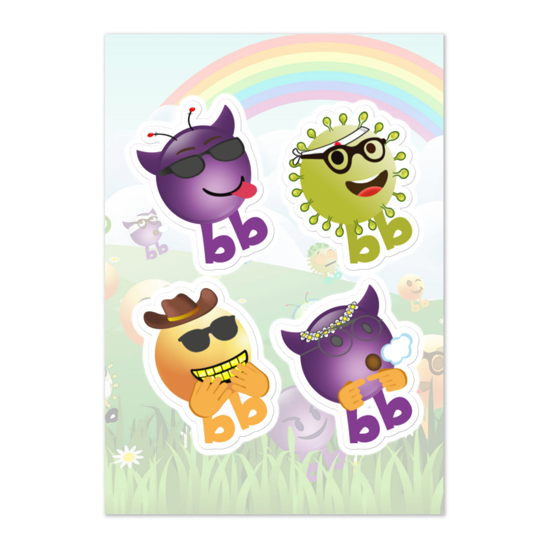 Megabb PaPa Stickers - Emojibb