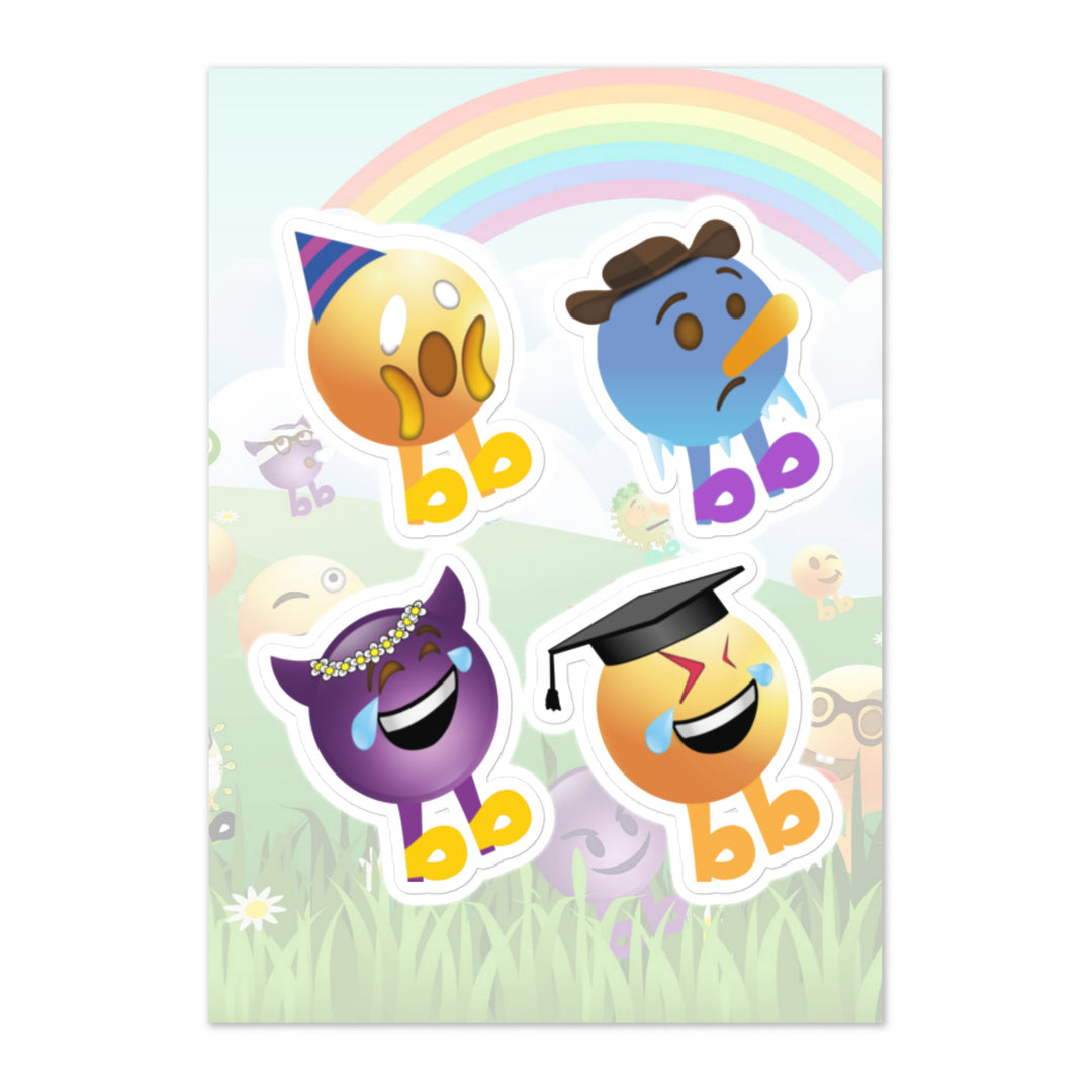 Megabb PaPa Stickers - Emojibb