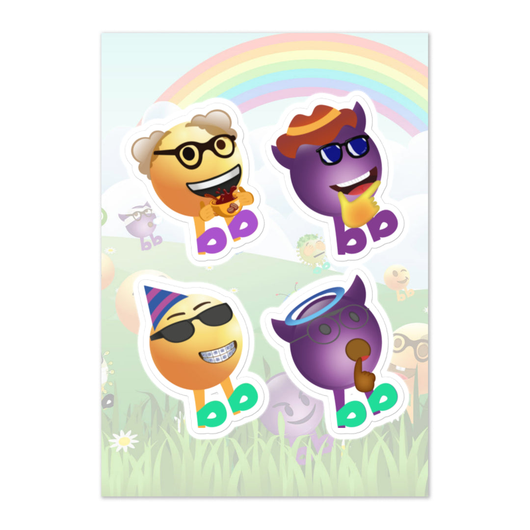 Megabb PaPa Stickers - Emojibb