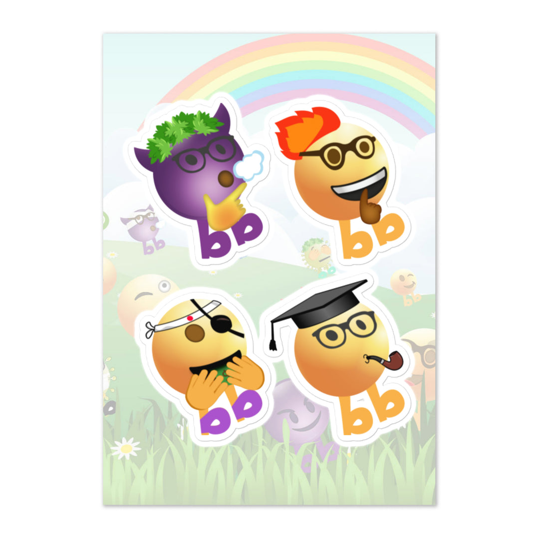 Megabb PaPa Stickers - Emojibb