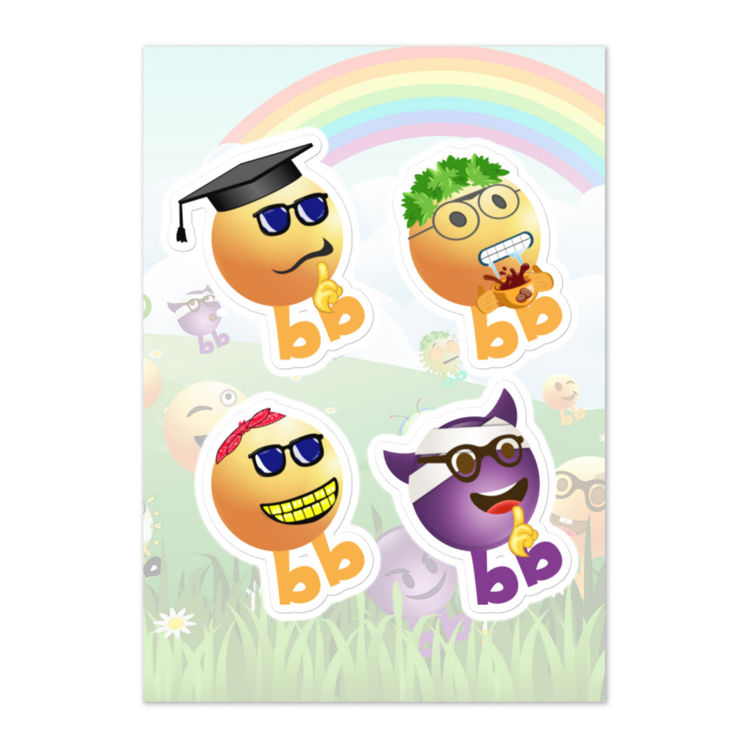 Megabb PaPa Stickers - Emojibb