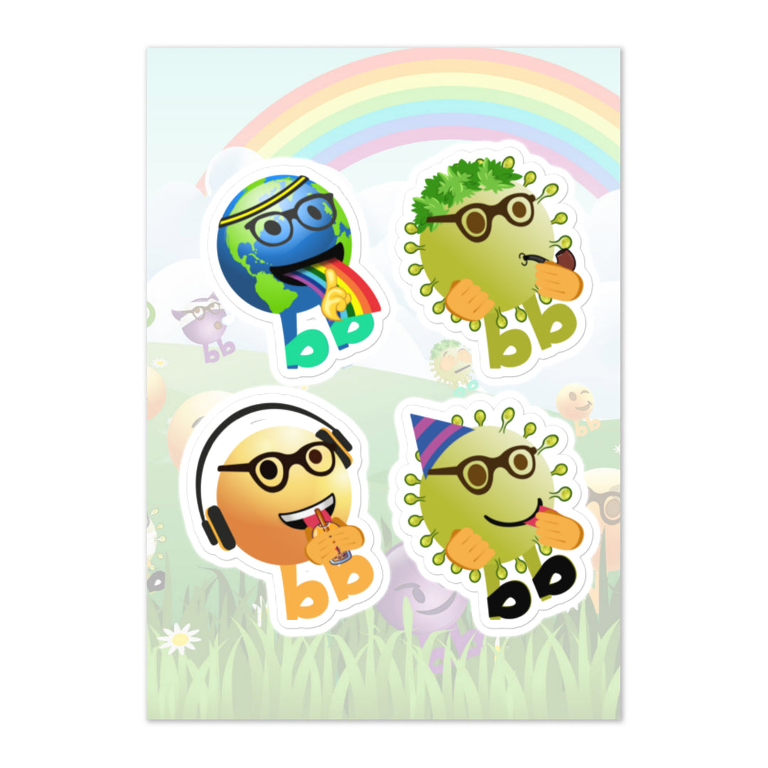 Megabb PaPa Stickers - Emojibb