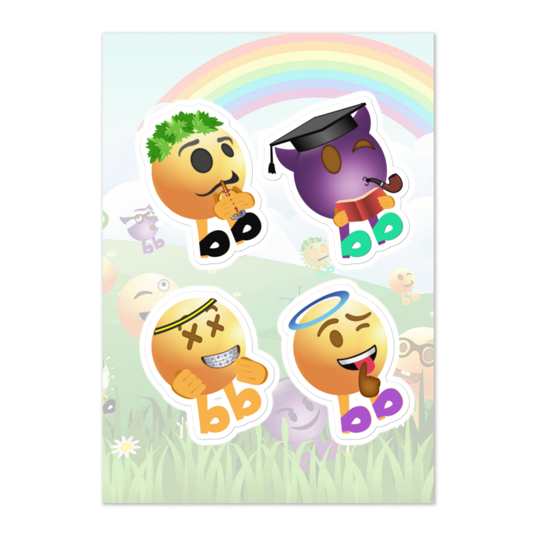 Megabb PaPa Stickers - Emojibb