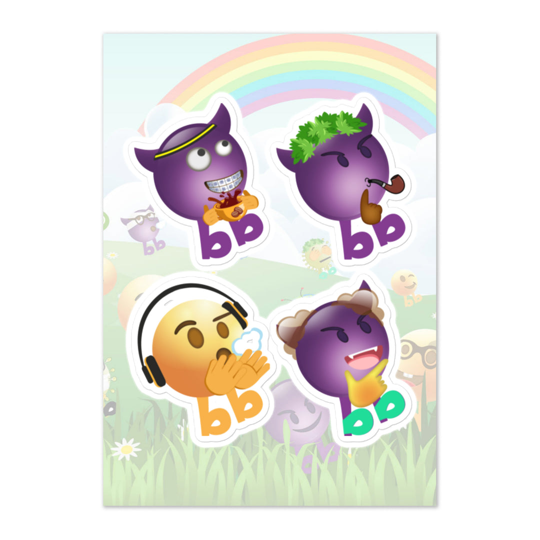 Megabb PaPa Stickers - Emojibb