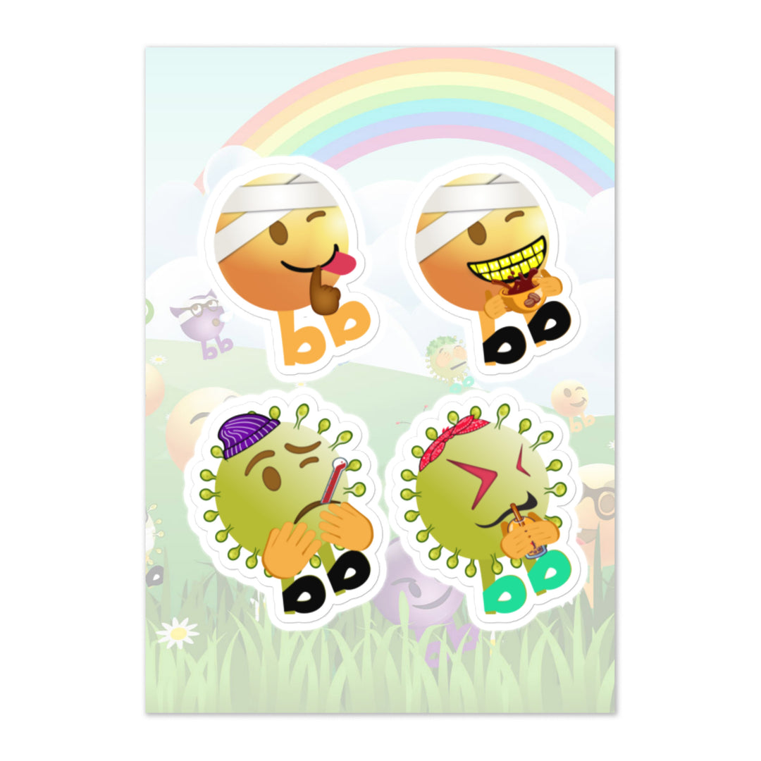 Megabb PaPa Stickers - Emojibb