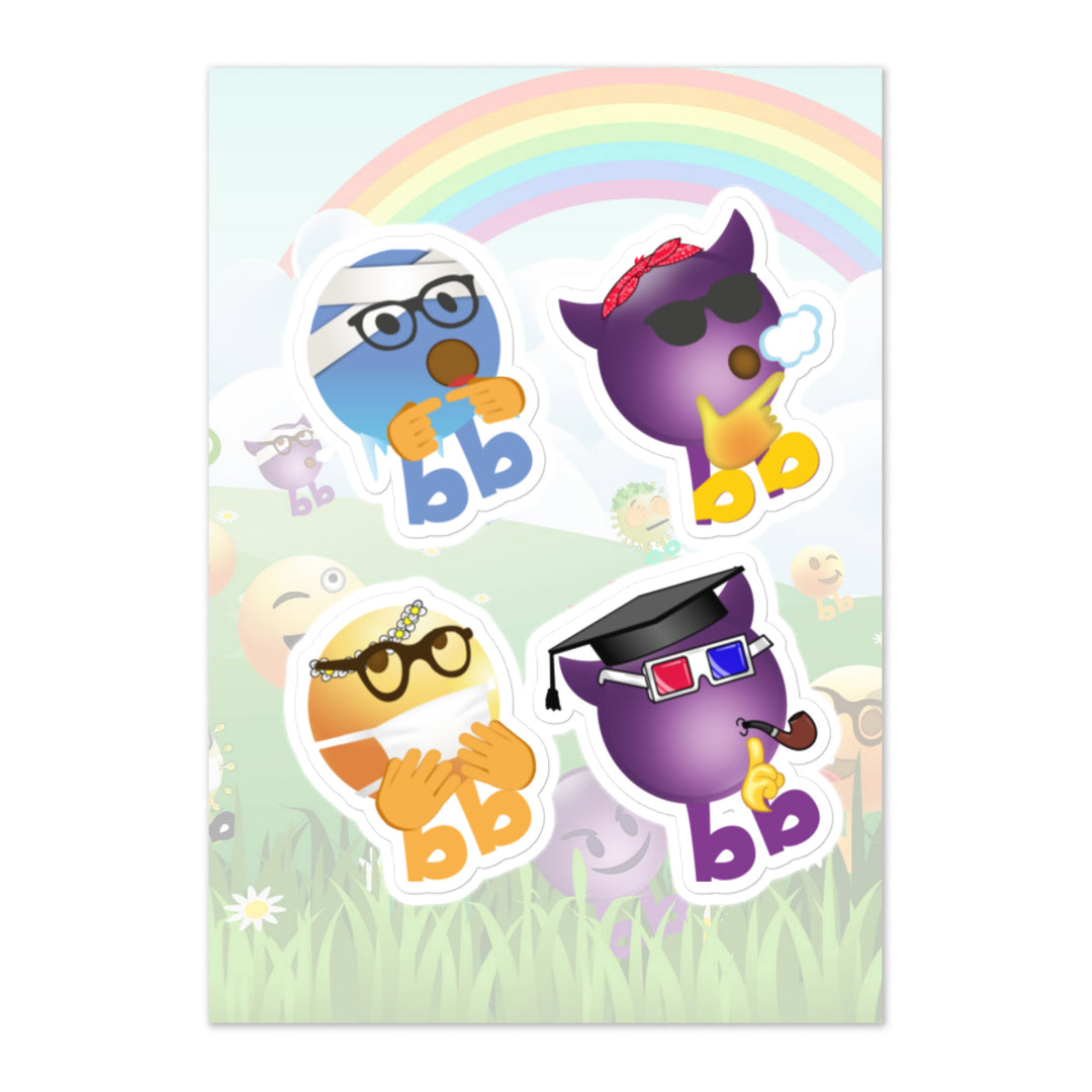 Megabb PaPa Stickers - Emojibb