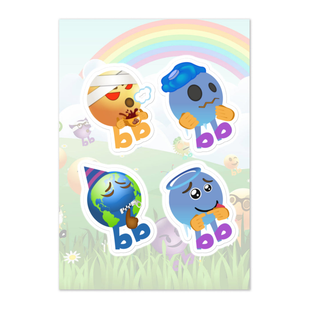 Megabb PaPa Stickers - Emojibb