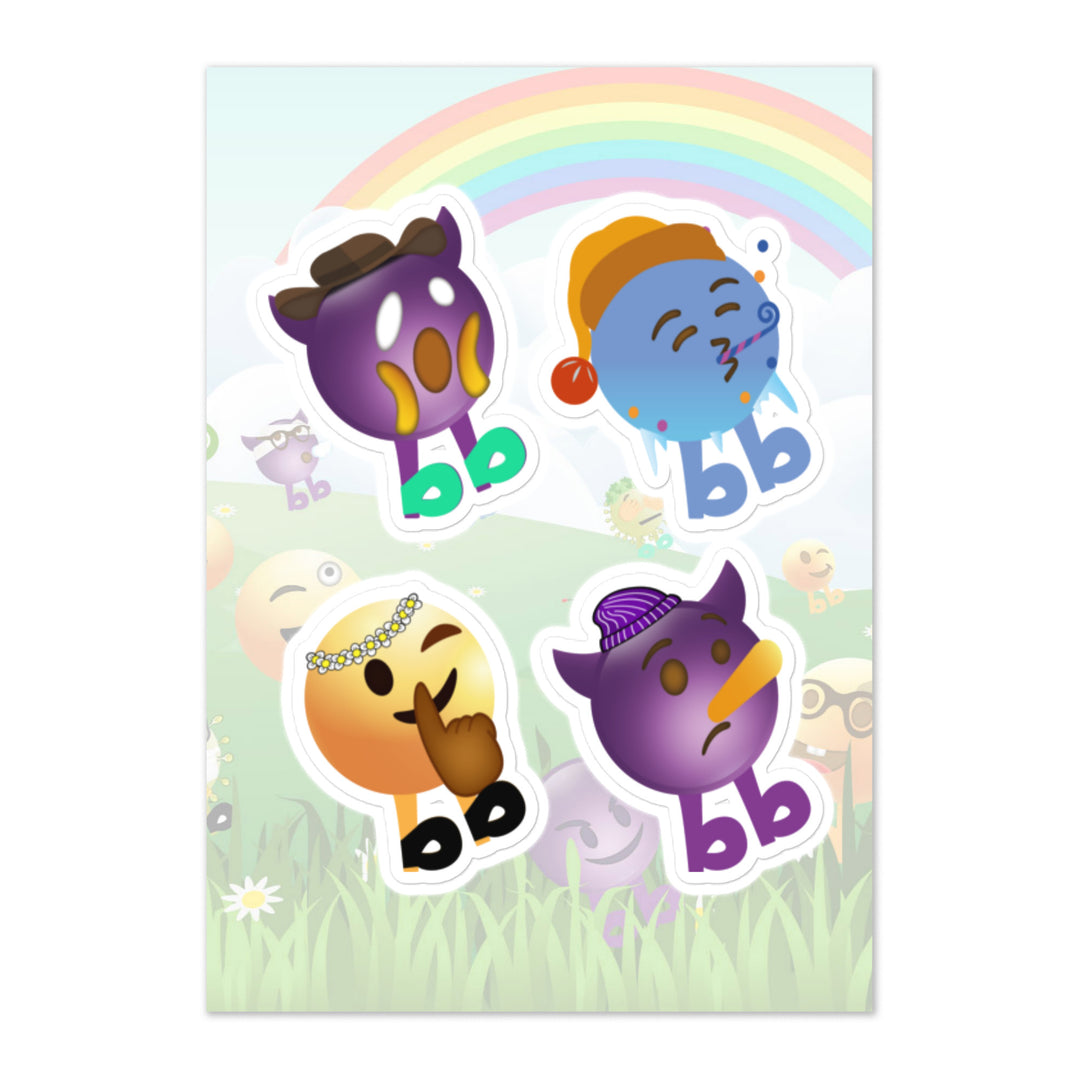 Megabb PaPa Stickers - Emojibb