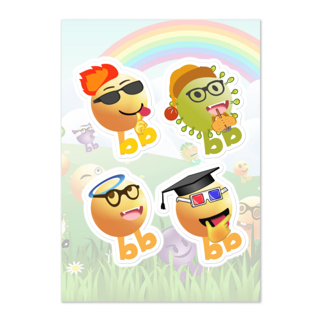 Megabb PaPa Stickers - Emojibb