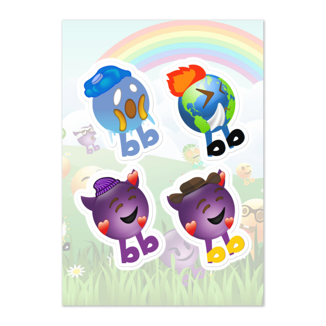 Megabb PaPa Stickers - Emojibb