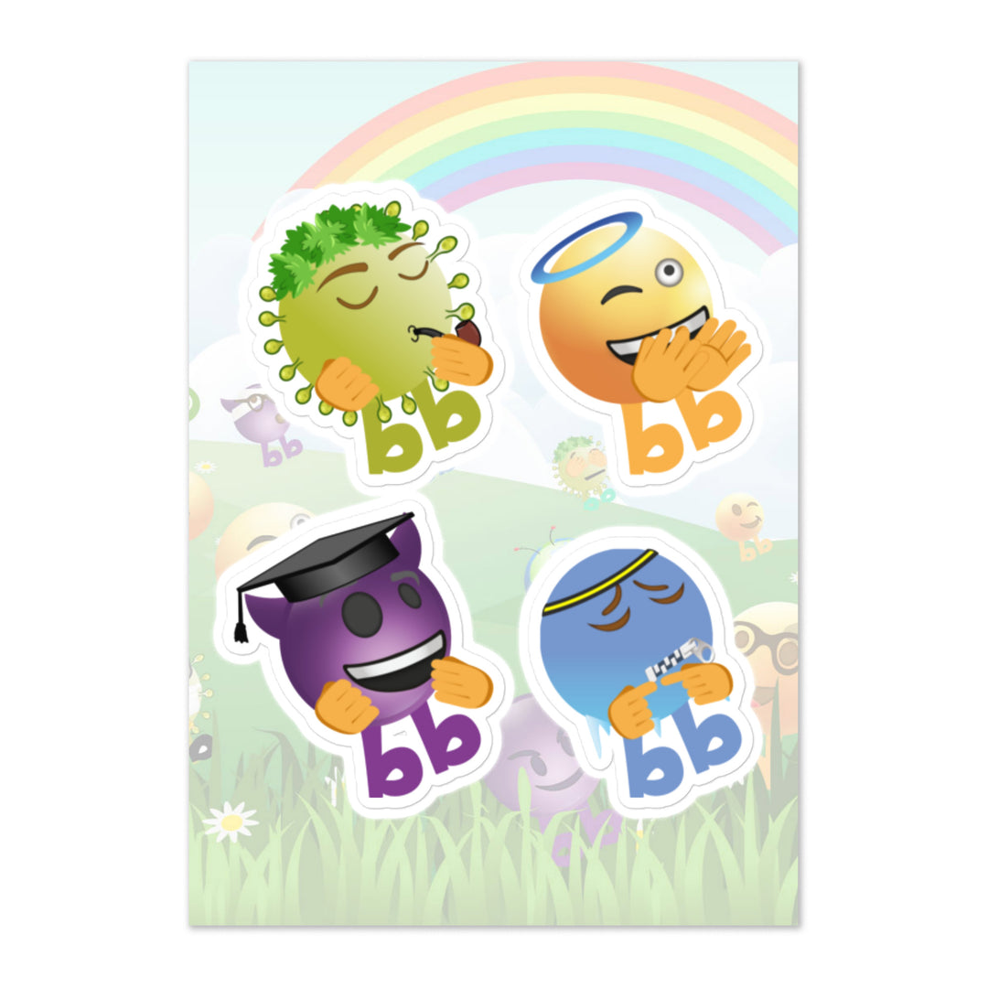 Megabb PaPa Stickers - Emojibb