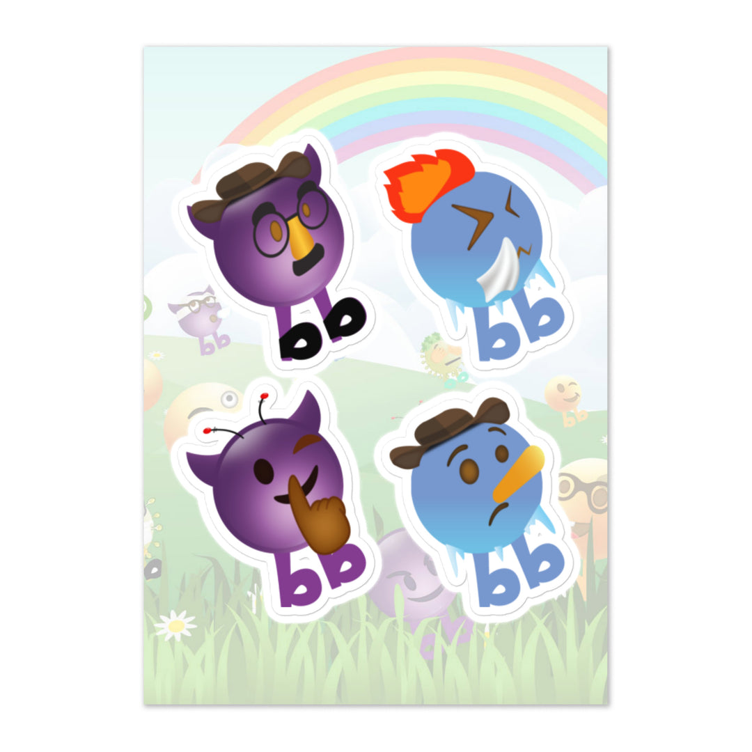 Megabb PaPa Stickers - Emojibb